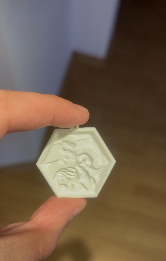 Ключодържател със скрита снимка